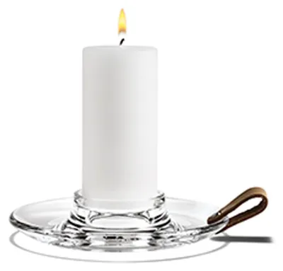 Produktbild von Holmegaard - Design with Light - Blockkerzenhalter, klar, 17 cm