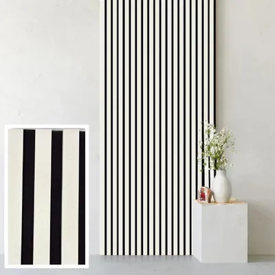 Immagine prodotto di 4 pannelli fonoassorbenti decorativi flessibili in mdf per uso interno bianco 60x275 cm