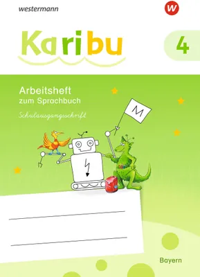 Produktbild von Karibu 4 SAS. Arbeitsheft. (Schulausgangsschrift). Für Bayern