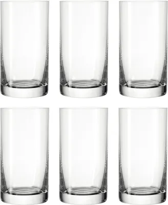 Produktbild von LEONARDO 039612 Easy+ Wasser Becher Medium, Glas, 240ml, H 12cm, klar (6 Stück)