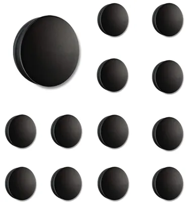 12 magnetische Fenster-Verdunkelungs-Clips, kein Bohren, für Schlafzimmer