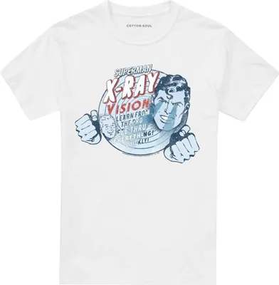 Produktbild von Superman - "Xray Vision" T-Shirt für Herren/Damen Uni TV26444 (L) (Weiß)