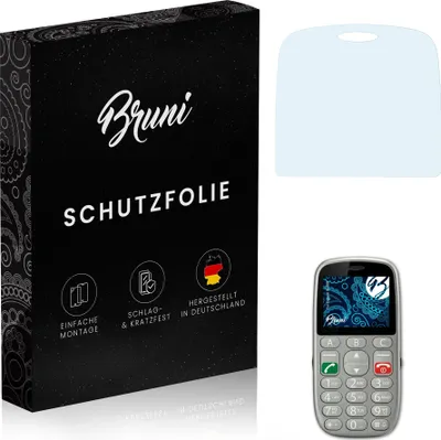Produktbild von Bruni Basics-Clear 2x Schutzfolie kompatibel mit Gigaset GL390 Folie