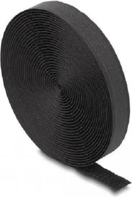 Obrázek produktu pro DELOCK Páska na suchý zip v roli se smyčkou L3m x Š20mm černá