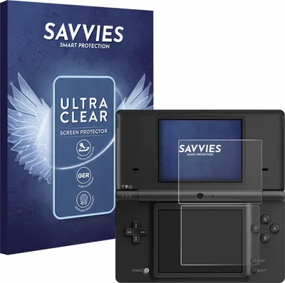Produktbild von 18x Für Nintendo DSi Schutzfolie Savvies Displayschutz Display Schutz Folie Klar Transparent