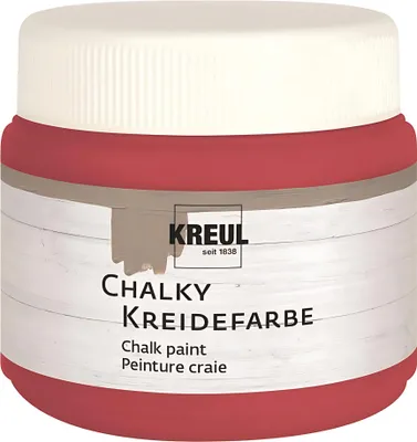 Image de KREUL Peinture à la craie Chalky Cozy Red 150 ml