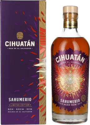 Produktbild von Cihuatan SAHUMERIO Aged Rum - Limited 2020 Edition - 0,7l 45,2%vol.