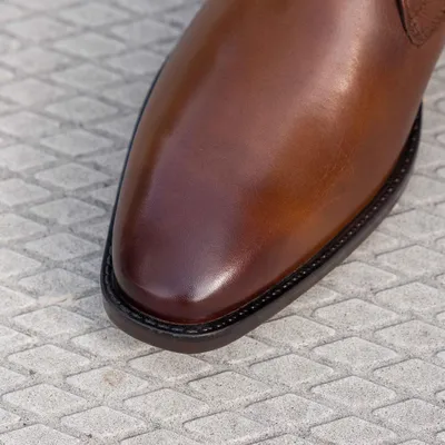 Immagine prodotto di Stivali da lavoro Cafe Moda, color marrone, in pelle, da uomo