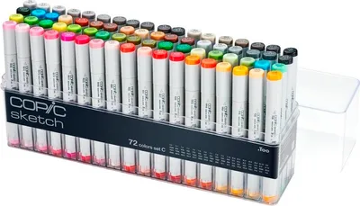 Obrázek produktu pro COPIC 21075162 COPIC Marker skica, sada 72 ks C