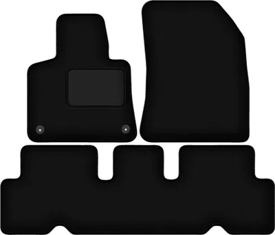 Produktbild von Schwarze Veloursmatten für: Citroen C4 Grand Spacetourer 5-Sitzer (2013-2021)