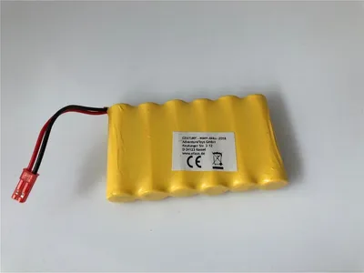 Produktbild von Akku 7,2V / 0400 mAh / Ni-MH / JST Stecker / für Huina 1550 1530 bagger