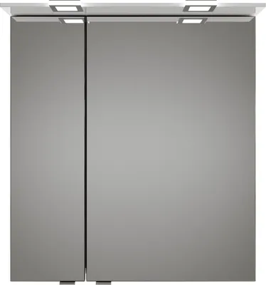 Produktbild von Pelipal Spiegelschrank Serie 6025 SEKE03265L626 Korpus Weiß GL - Breite: 65 cm