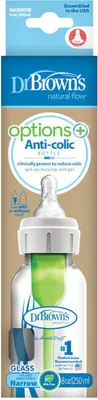 Productafbeelding van Dr. Brown's Options+ Halsfles Glas (1 stuk)