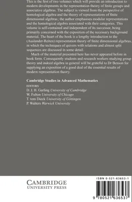 Produktbild von Representations and Cohomology