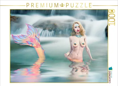 Produktbild von CALVENDO Puzzle Meerjungfrau | 1000 Teile Lege-Größe 64x48cm Foto-Puzzle für glückliche Stunden