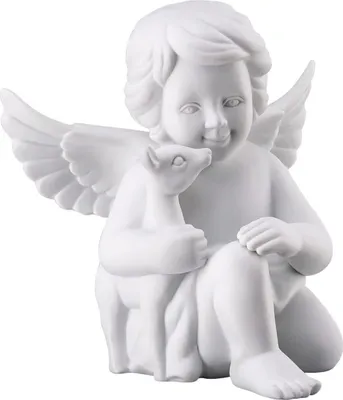 Produktbild von Rosenthal Engel mit Bambi Weiss matt 69056-000102-90533