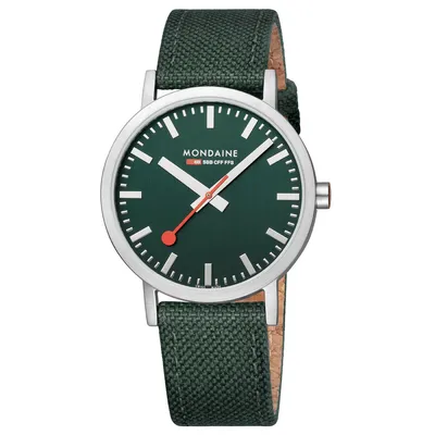 Produktbild von Mondaine Herren Uhr Classic Armbanduhr 40 mm A660.30360.60SBF Textil