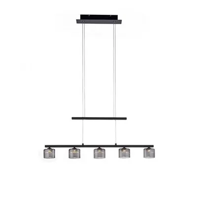 Immagine prodotto di Lampada a sospensione LED HYDRA nera 20W, bianco caldo 1700 lm, metallo, dimensioni: 180x80x7 cm, IP20, Paul Neuhaus