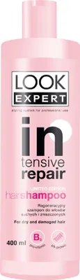 Image de LOOK EXPERT Shampooing régénérant pour cheveux secs et abîmés 400 ml