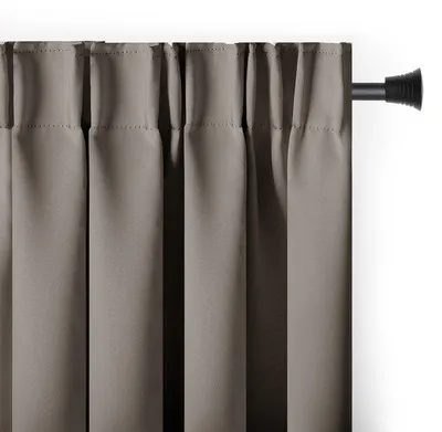 Obrázok produktu pre Azomor Nepriehľadná zatemňovacia záclona s lemovkou a závesom 140 x 270 cm