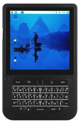 Produktbild von BerryBase HackberryPi CM5 Linux Cyberdeck Taschencomputer, 4 Touch-Display, Tastatur-Maus, 5000 mAh