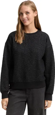 Image de TOM TAILOR - Sweat-shirt en denim pour femmes