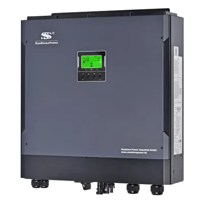 Produktbild von Sunstone 5,5KW 48V auf 230V Hybrid Wechselrichter für Solar Anlage mit 2 MPPT-Trackern