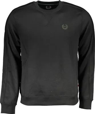 Produktbild von GIAN MARCO VENTURI Herren SWEATSHIRT Schwarz AU01144CHARLIE_NEBLACK : Größe - 2XL Größe: 2XL