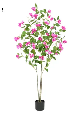 Zdjęcie produktu dla Sztuczna roślina, realistyczny wygląd, wszechstronna dekoracja, 150 cm, bougainvillea