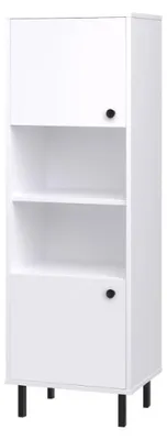 Produktbild von 1001Jouets Moderne, hohe, weiße Bibliothek