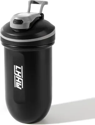 Image de Shaker protéiné de 500 ml, en acier inoxydable, résistant et idéal pour le fitness