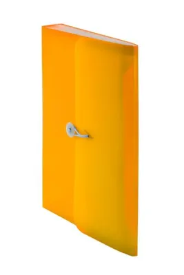 Produktbild von Klappmappe PP mit Gummiband (13) A4 orange