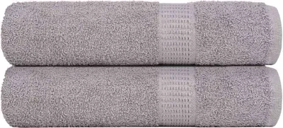 Obrázek produktu pro Ručníky FROGN 2 ks šedé 50x100 cm 360 g/m²