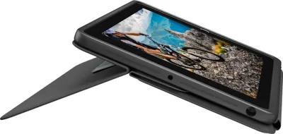 Produktbild von Logitech Rugged Folio, QWERTY, UK Englisch, 1,8 cm, 1,2 mm, Apple, iPad (7. Generation) iPad (8. Generation) iPad (9. Generation) iPad (10. Generation) iPad (A16)