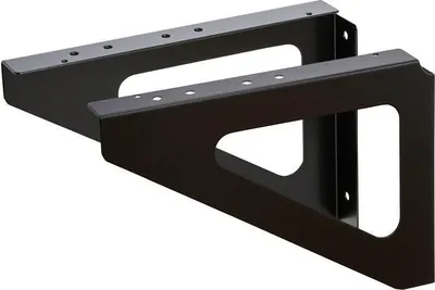 Produktbild von Renz-Halterung, schwarz, H 17,5 x B 25 x T 3 cm