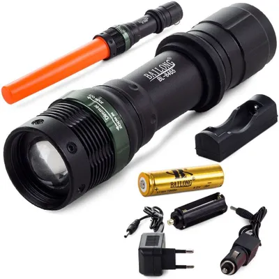 Zdjęcie produktu dla Latarka LED BAILONG 08258 CREE ZOOM XML-T6