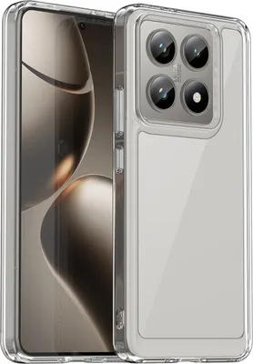 Image de Etui pour Xiaomi 14T / 14T Pro transparent, étui de protection antichoc en silicone TPU Transparent