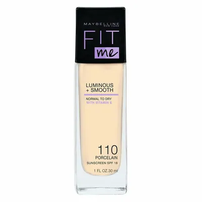 Immagine prodotto di Fit Me Luminous + Smooth SPF 18 (Fondotinta) 30 ml, 110 Porcelain