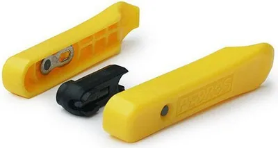 Immagine prodotto di Pedro's mini leva pneumatici 2 pezzi, giallo (1 set)