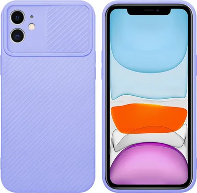 Produktbild von Cadorabo Hülle für Apple iPhone 11 Schutz Hülle in Lila Handyhülle TPU Etui Case Cover Kameraschutz
