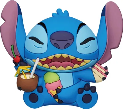 Obrázek produktu pro Lilo & Stitch Relief-Magnet Stitch s jídlem