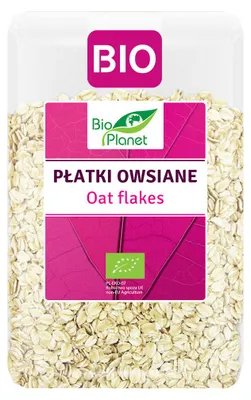 PŁATKI OWSIANE BIO 1 kg - BIO PLANET