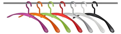 Produktbild von Kleiderbügel, 5 er Set, Silber