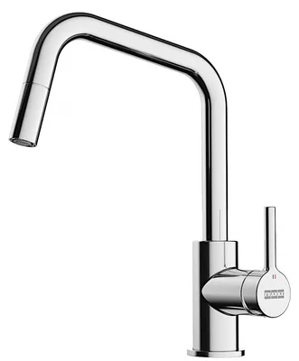 Obrázek produktu pro Franke Lina U Doccia Cromato, Standardní, Chrom, Mosaz, Páková rukojeť, Samostarný, 3,5 cm