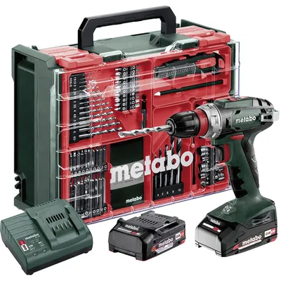 Obrázok produktu pre Metabo BS 18 Quick Set Akku Bohrschrauber 18V Akku Ladegerät Werkzeug 602217710