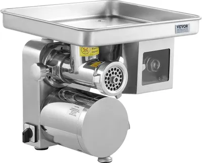 Produktbild von Gewerblicher elektrischer Fleischwolf und Schneidemaschine, 11 lbs/min, Wurstfüller