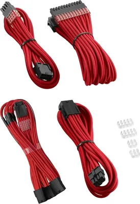 Produktbild von CableMod PRO ModMesh 12VHPWR Kabelverlängerung Kit - rot