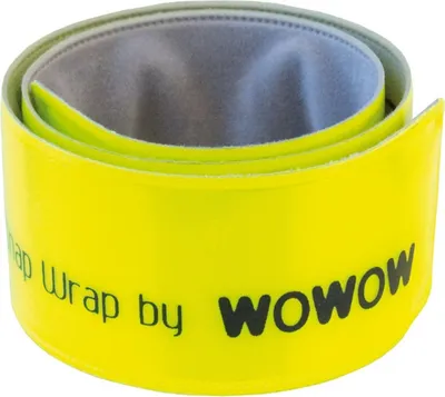 Image de Wowow Bande réfléchissante pour bras ou jambes, auto-enroulante 38x3 cm, jaune