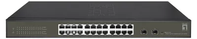Obrázek produktu pro LevelOne Switch 24x GE GES-2126 2xGSFP 19" Hilbert