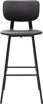 Produktbild von Miliboo - Design-Barhocker Schwarz mit Metallbeinen 75 cm (2 Stk.) LAB